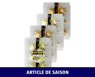 BBQ 
 ROSETTES DE BEURRE