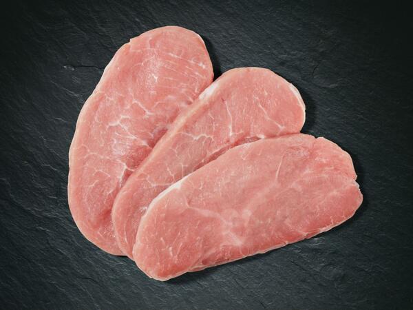 Escalopes de porc de la cuisse