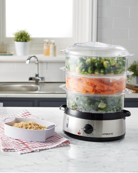 Ambiano 3 Tier Steamer