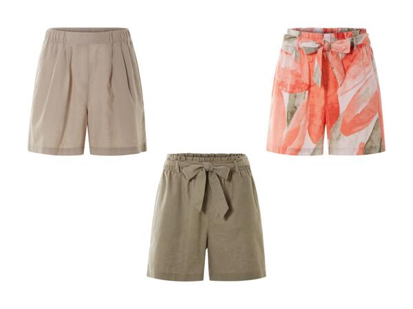 Short paperbag/​short avec lin