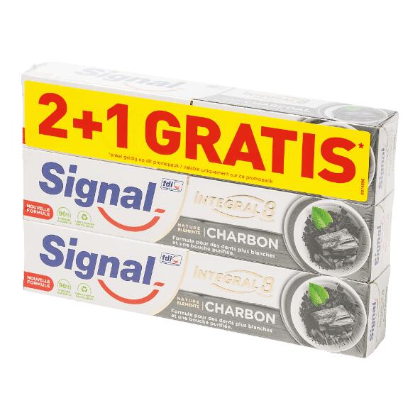 SIGNAL(R) 				Dentifrice, 3 pcs