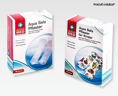 Pansements Aqua Safe ACTIVE MED