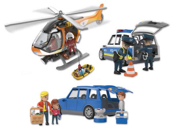 Auto-/​Hubschrauber-Set