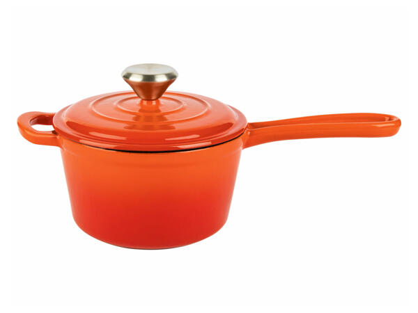 Cast Iron Saucepan