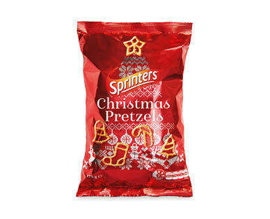Sprinters Christmas Pretzels 175g