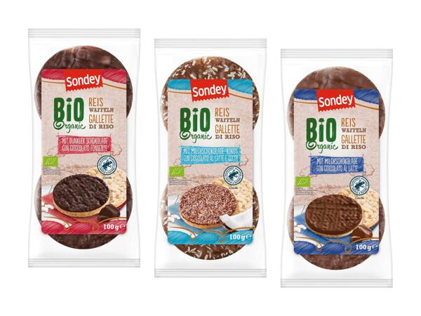 Galettes de riz bio au chocolat