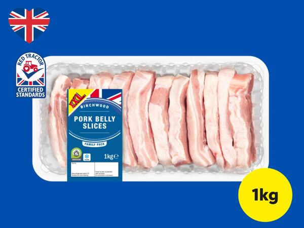 Birchwood British Pork Belly Slices