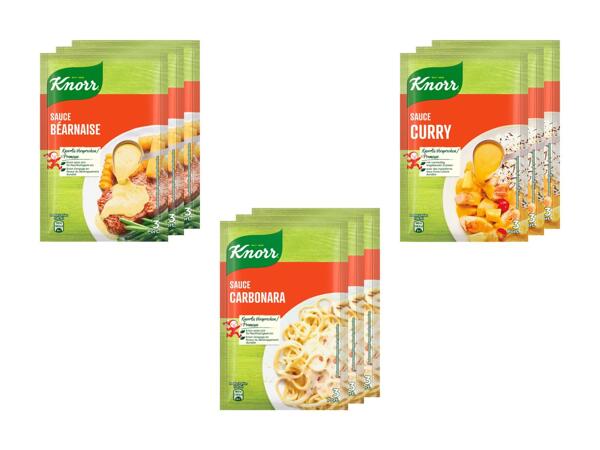 Sauces Knorr, pack de 3 (action valable uniquement en Suisse alémanique)