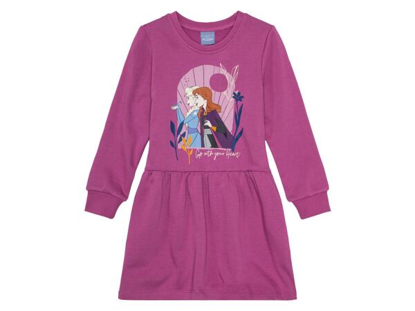 Girls' Sweatshirt Dress "Frozen"