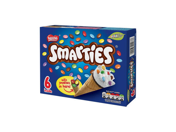 Smarties Ice Cream Cones