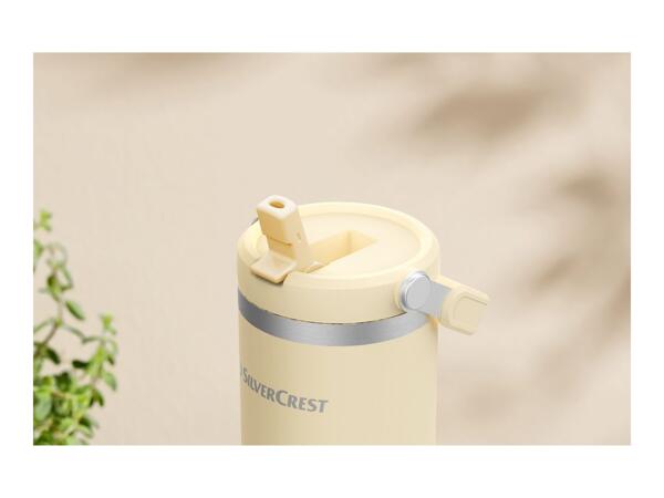 Silvercrest Beige Stainless Steel Insulated Mug