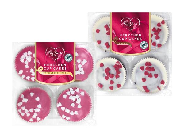 Herzchen Cup Cakes