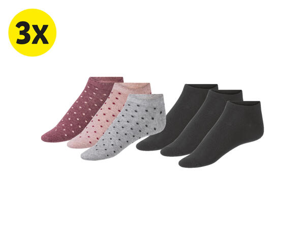 Ankelstrumpor, 3-pack