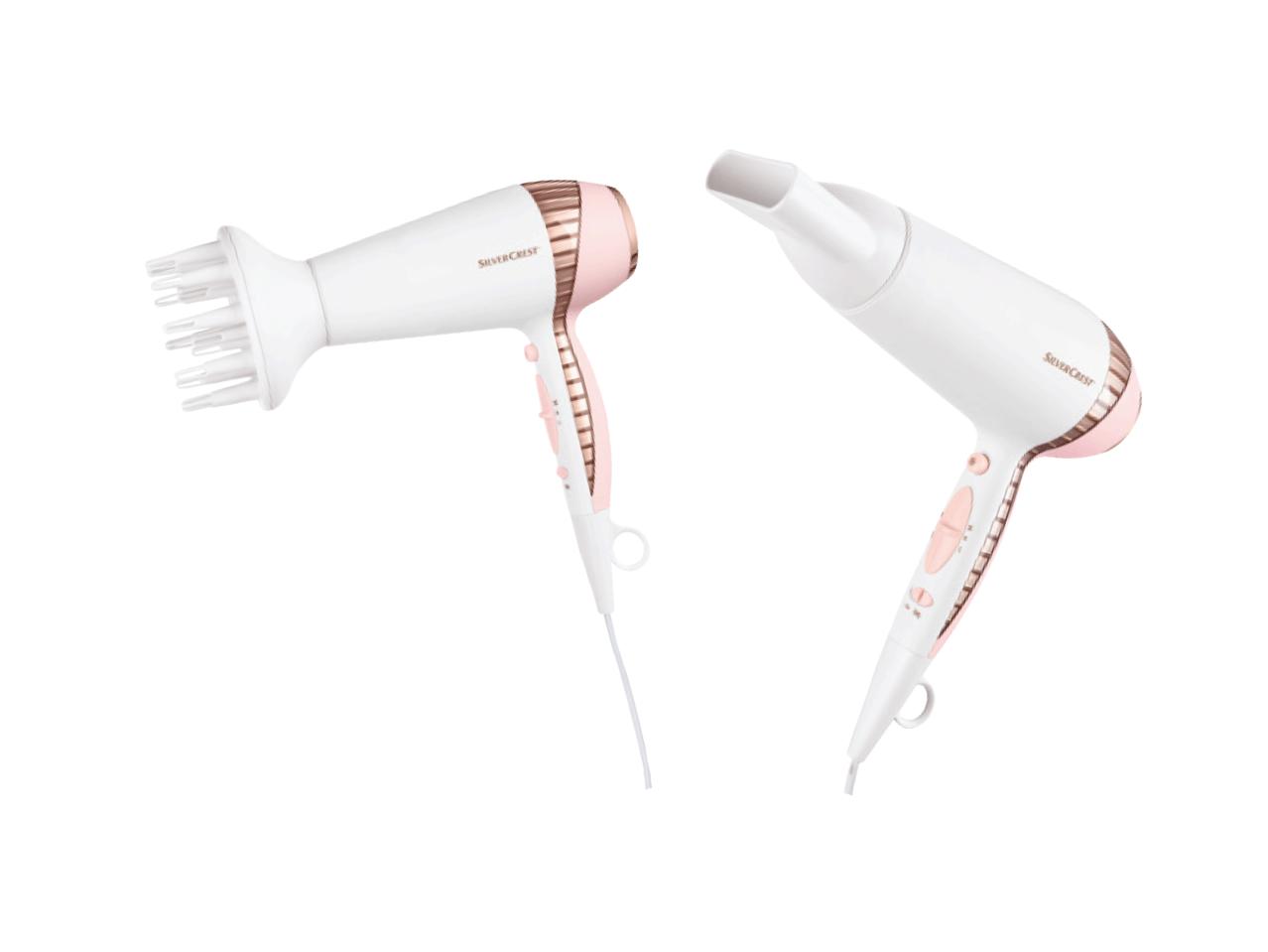 SILVERCREST PERSONAL CARE(R) 2200W Ionic Hair Dryer With Ion Switch