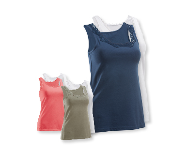 Tops longs pour femmes avec dentelle BLUE MOTION COLLECTION