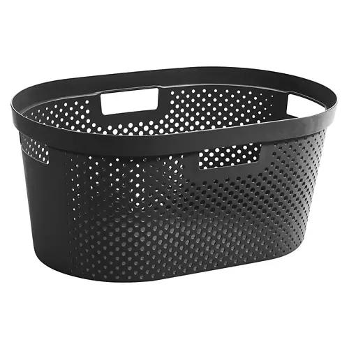 Laundry Basket, Black