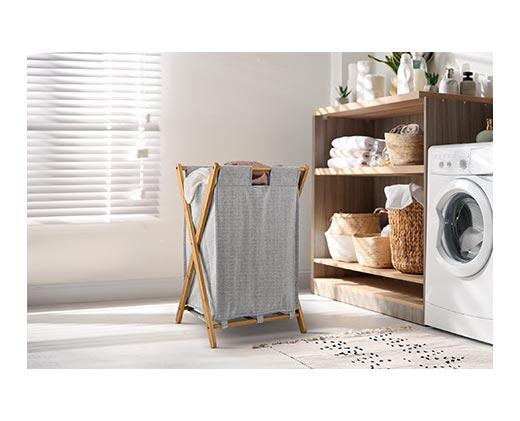 Huntington Home 
 Bamboo Hamper