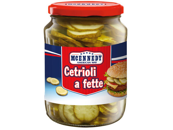 Pickled Gherkins Slices