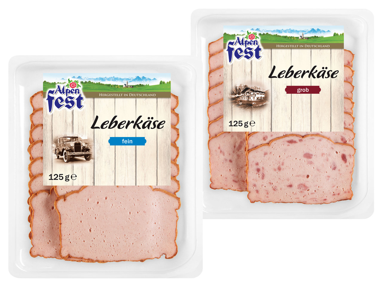 ALPENFEST Leberkäse-Aufschnitt