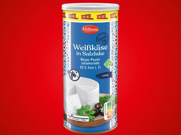 Käse in Salzlake