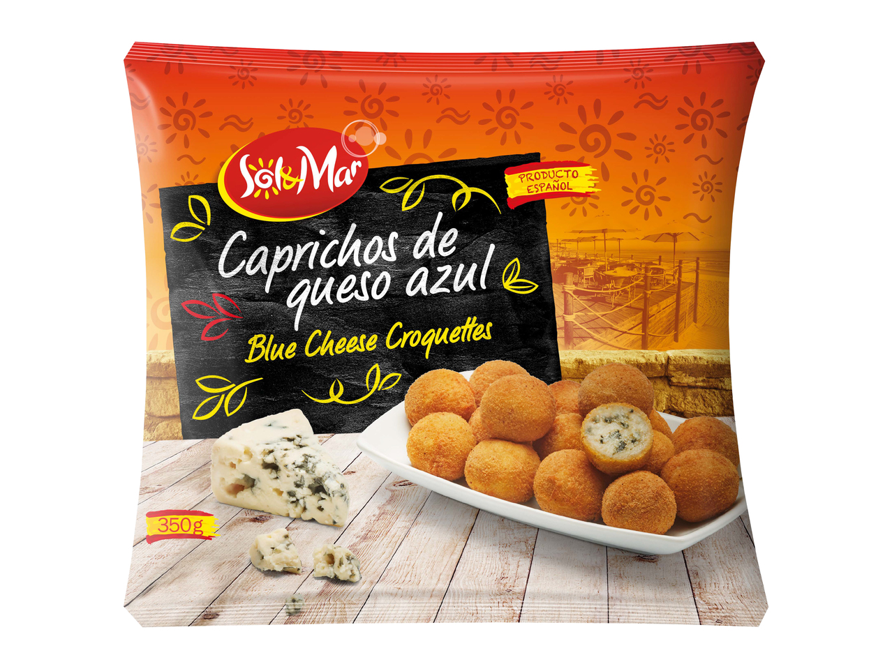 Croquettes au fromage à pâte persillée