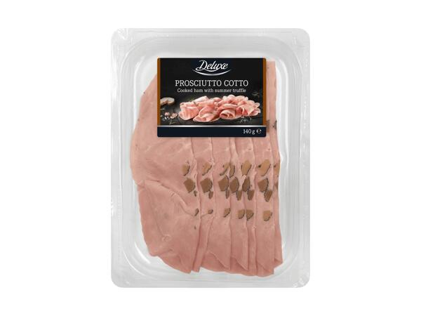 Jambon cuit avec truffes d'été