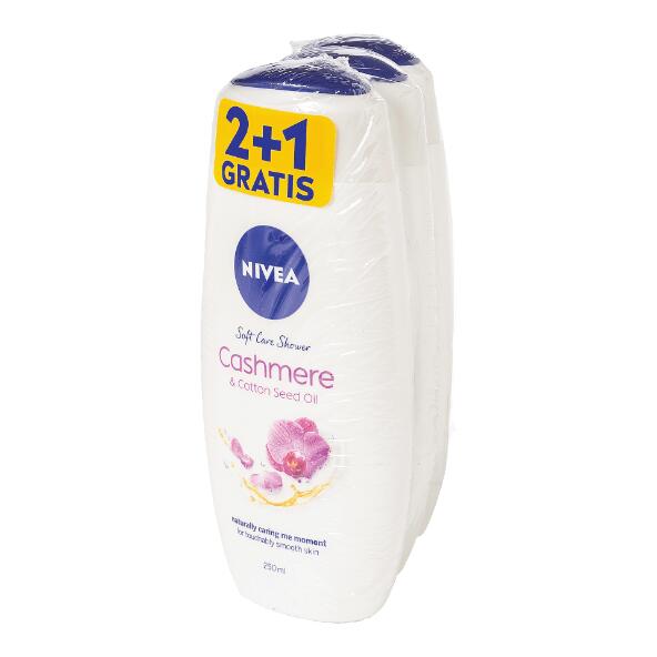 NIVEA(R) 				Duschgel für Damen, 3 St.