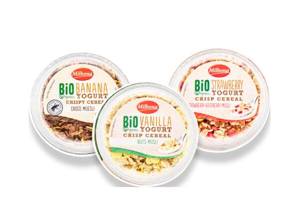 Yogurt with muesli