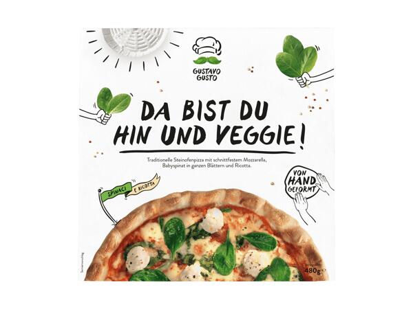 Pizza spinaci e ricotta Gustavo Gusto