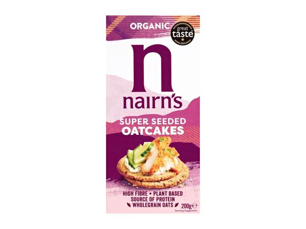 Nairn's Organic Super Seeded Oatcake