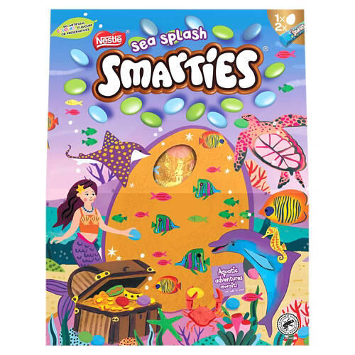 Giant Sea Splash Smarties Egg