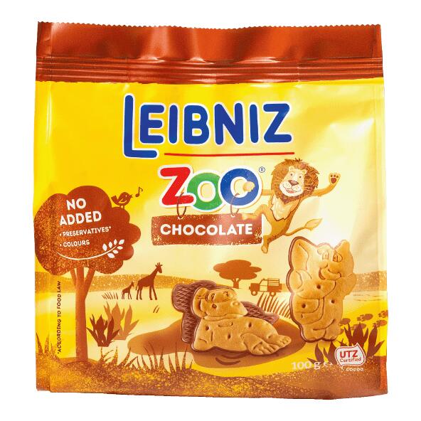 LEIBNIZ(R) 				Zookoekjes met chocolade
