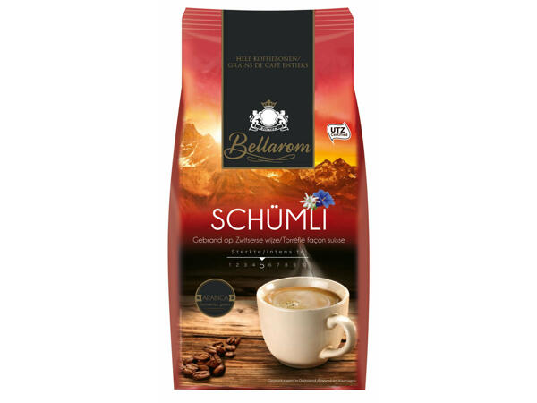 Café en grains torréfiés