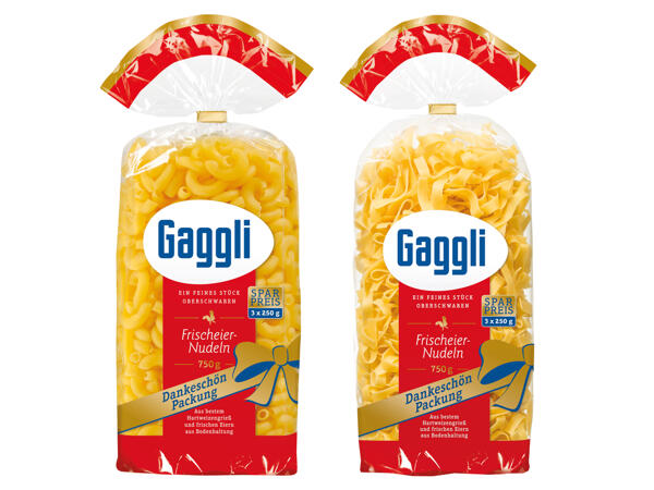 Gaggli Frischei-Nudeln