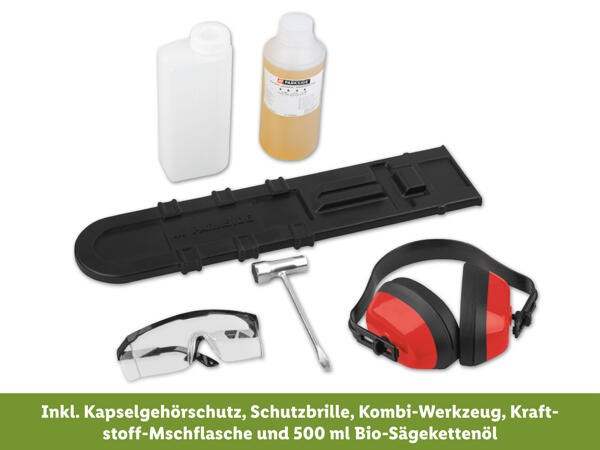 Benzin-Kettensäge