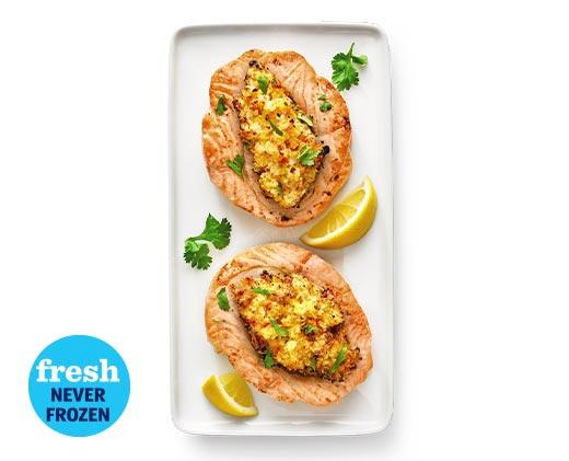 Fresh Stuffed Atlantic Salmon