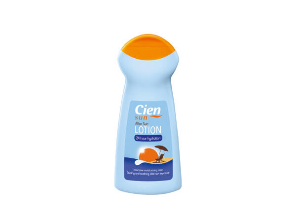 After sun lotion