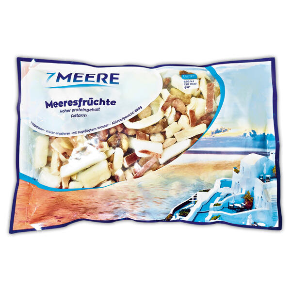 Tintenfischringe / Meeresfrüchte