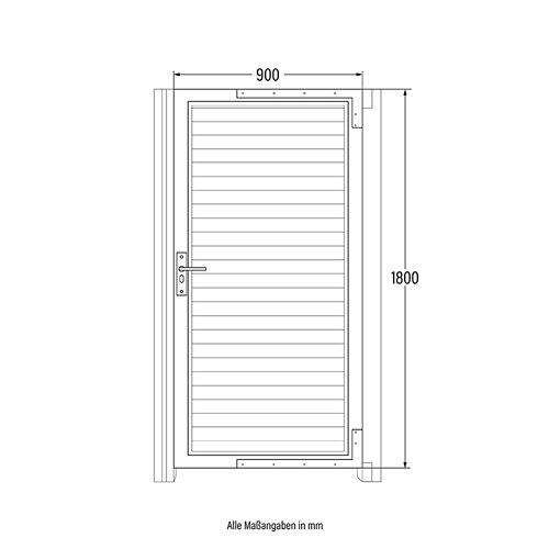 HOME DELUXE CALLATOR Gartentor