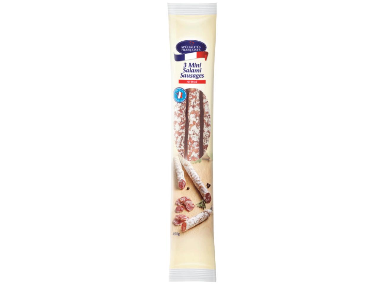 SPÉCIALITÉS FRANÇAISES 3 Mini Salami Sausages