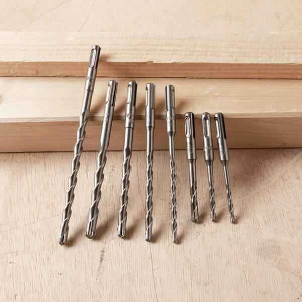 SDS-Plus-Bohrer mit Kreuzspitze 8tlg.