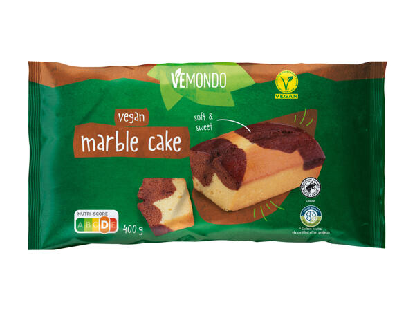 Gâteau marbré végan