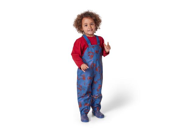 Kids' Navy Waterproof Trousers