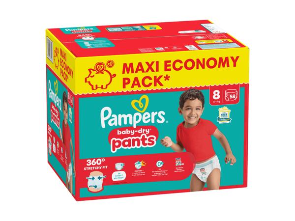 Pants Pampers baby‑dry pack maxi taille 8