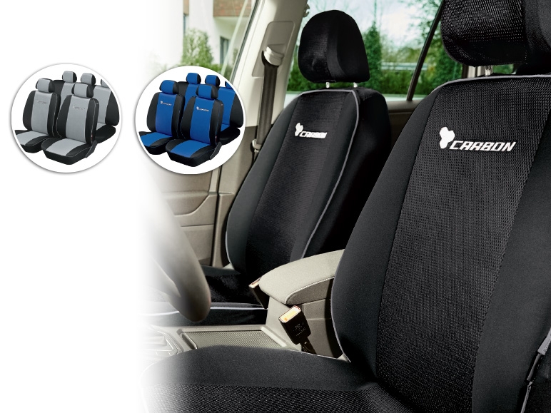 ULTIMATE SPEED(R) Carbon Car Seat Cover Set