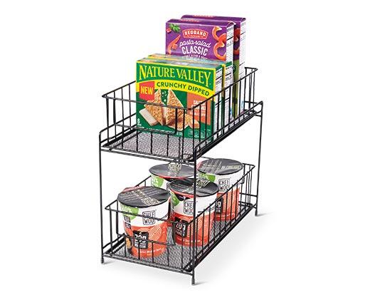 Huntington Home 2 Tiered Mesh Organizer
