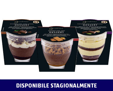 GOURMET
DESSERT IN VASETTO