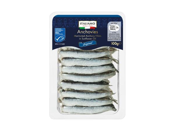 Marinated Anchovy Fillets