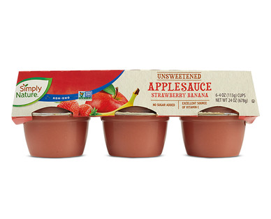 Simply Nature Unsweetened Applesauce Cups