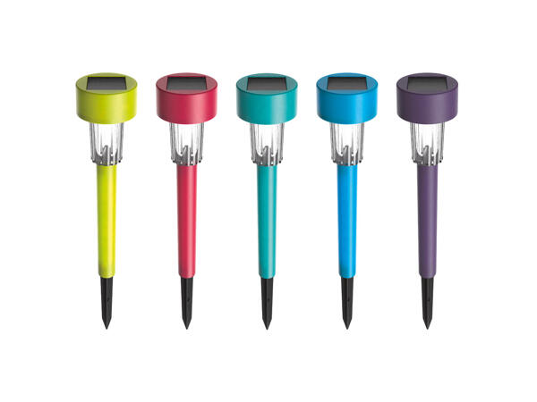 SOLÁRNÍ LED ZAHRADNÍ SVÍTIDLO – 5 KUSŮ